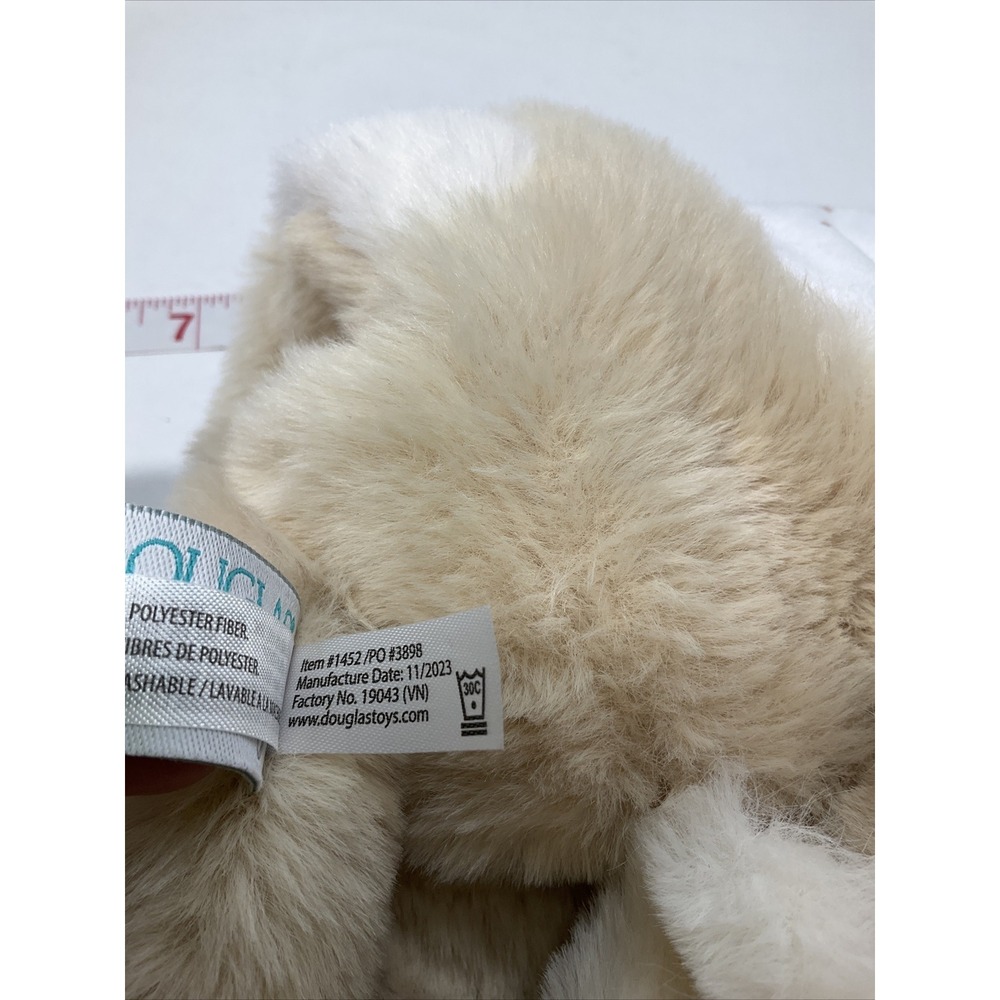 Douglas baby tan/cream puppy Super Soft Unisex Lovey Sewn Eyes & Nose 2023 - Picture 13 of 13